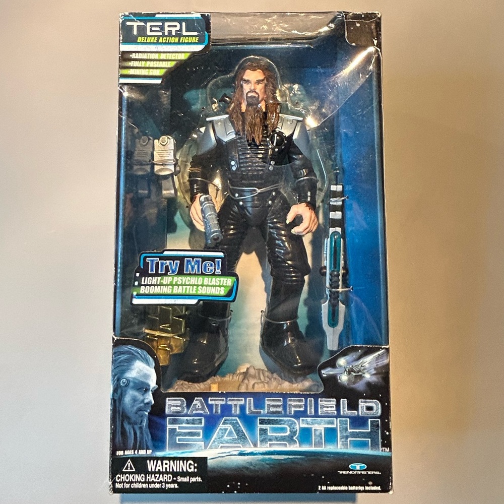 Battlefield Earth Alien Action Figure Vintage Collectible 1999